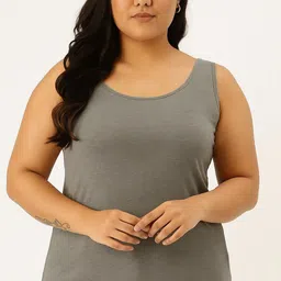 nrv creation Women Grey Camisole-picture-30