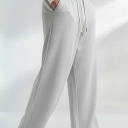 dockstreet Men Solid Grey Track Pants-picture-23