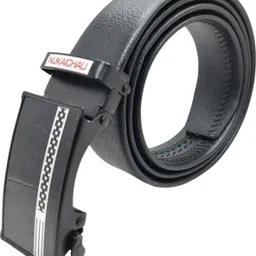 nukaichau Men & Women Formal, Casual, Evening, Party Black Artificial Leather, Texas Leatherite Belt-picture-29