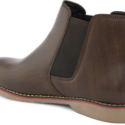 roadster Men Solid Colour High Ankle Length Slip-On Boots Boots For Men image 4