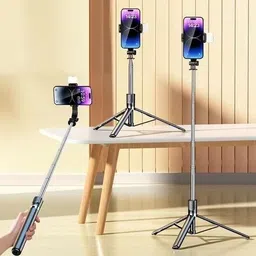 Pharaoh R1SL Bluetooth Enabled Selfie Stick Tripod for Mobile Photography Tripod-picture-18