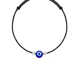 GIVA 925 Silver Evil Eye Anklet image 2
