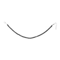 ANIKAS CREATION Set Of 2 Silver-Plated & Beaded Anklets image 4