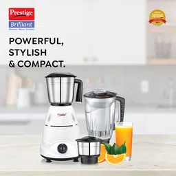 prestige Brilliant 500 W Juicer Mixer Grinder image 2