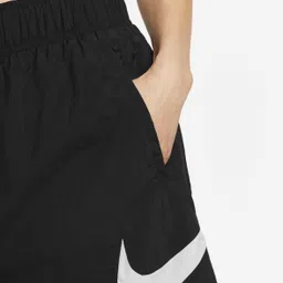 nike Solid Women Black Sports Shorts image 4