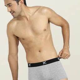 XYXX Men Pack Of 2 Mid-Rise Sweat WickingTrunks image 5