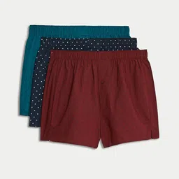 marks & spencer Pack of 3 Polka Print Men Boxer-picture-12