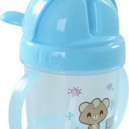 kogar Cutie Teddy Cartoon Printed Kids Sipper Cum Water Bottle With Handle( (Sipper Mugs for Kids/Children/Babies/Infants) image 2