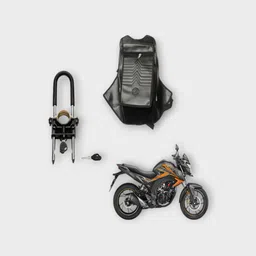 capeshoppers Dynamic-XTREME 125 ATM O TANK COVER Strap Hero Universal For Bike Bike Tank Cover-picture-10