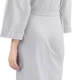 superior Full Grey XL Bath Robe-picture-12