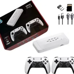 M22 Retro GameStick, UHD 4K, Wireless Controller, Built-in 30k+ Retro Games M11 Black Edition image 1