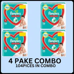 pampers Baby Diapers-L Size(Pack of 4)-25N115 - L-picture-19