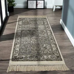 obsessions Beige Persian 2x3 Feet Machine Made Runner image 1