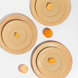 amalfiee Utkarisht 7 Inch Multicolour Ceramic (Set of 4) Side Plate image 4