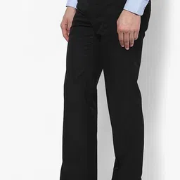 ad & av Men Regular Fit Black Viscose Rayon Trousers image 4
