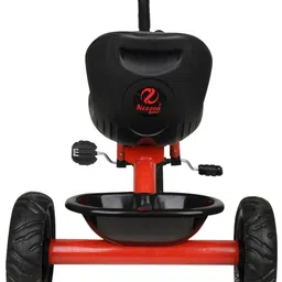 duggi muggi Kids Tricycle EVA Rubber Tyer,Front-Back Basket, Easy to Assemble 01 Rambo Red Tricycle for 2-5 Year Kids Tricycle image 5