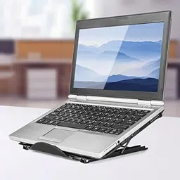 SUKHAD Metal Mesh Ventilate Adjustable Laptop Stand Holder Laptop Stand image 4