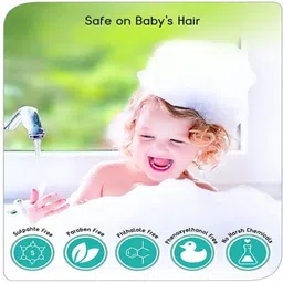 babyhug Milk Protein Formula Daily Tear Free Milky Shampoo For Newborn Baby 400ml image 2