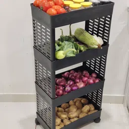 firstchoice Plastic Kitchen Trolley image 4