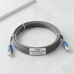 AffordaHub LAN Cable 3 m Cat6 Ethernet LAN Cable High-Speed Internet Network Cable – RJ45 Connector for Router, PC, Laptop & Modem-image-38