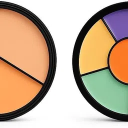 hakex Natural Pro Concealer Palette-Corrector Concealer (MULTICOLOR, 60 ml) Concealer-picture-43