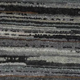 jaipur rugs Grey Abstract Wool 9 X 12 ft Hand Knotted Carpet image 3