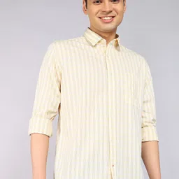 raymond Men Slim Fit Checkered Casual Shirt-picture-12