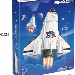 rvm toys Space Shuttle Rocket Launch Building Blocks Set 359Pcs Lego Compatible Brick Toy image 5