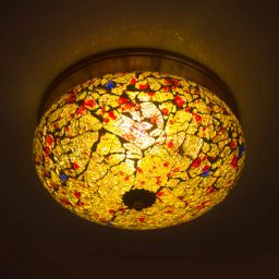 fos lighting Multicolor Brass Hanging Light-picture-4