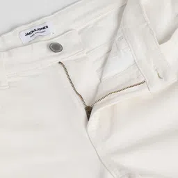 jack & jones Men Slim Low Rise White Jeans image 5