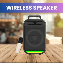 Clairbell Monster (WIRELESS TOWER SPEAKER) Dynamic Thunder Sound With Karaoke MicJ218 35 W Bluetooth Tower Speaker-picture-12