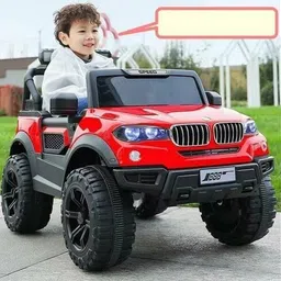 oh baby 888 (1-8Yrs) Battery ride on Red Jeep Battery Operated Ride On-picture-15