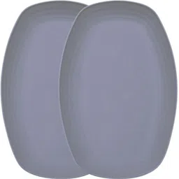 sugalsu Unbreakable Plates, 29cm Dishwasher Safe Tray for Adults, Wheat Straw Dinner Sizzler Tray-picture-11