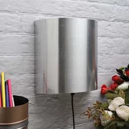 btr crafts Trieste Paper Flush Mount Wall Light (Silver) image 2