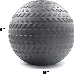 kobo 6 Kg Slam Ball (DEAD BOUNCE)- Core Training, Squats, Lunges, Wall Exercises Medicine Ball image 2