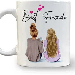 rb point BFF Best Friend Forever Printed Friend Ceramic Coffee Mug-picture-20