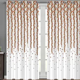 aai 154 cm (5 ft) Window Polyester Room Darkening Curtain Single Curtain-picture-10