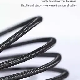 BUFONA Quick Charge Charging NylonBraided Fast Multi Charger Cable 3in1 Data Cable Charging Pad image 4