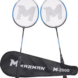 marman M-2000 Blue Strung Badminton Racquet-picture-28