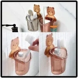 webdealz Plastic Storage Basket for Toothpaste, Comb, Brush, Cream, Lotion Kids Bathroom x2.528 Storage Basket image 2