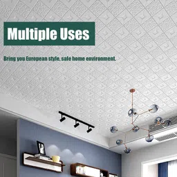 onbet Embossed Floral & Botanical White Wallpaper image 5