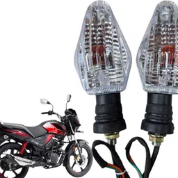 bikebloom Side, Rear, Front Halogen Indicator Light for TVS Star City, Star, Star Sport Plus image 1