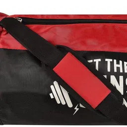 rocketsale 20 L Gym Duffel Bag - DB_Let The Gains Begin - Red, Black-picture-27