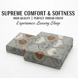 morado Woolen Double Flat 120 TC Printed Bedsheet image 4