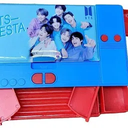 wmko BTS Jumbo Pencil Box birthday gifts, Return gifts Art Plastic Pencil Box-picture-35