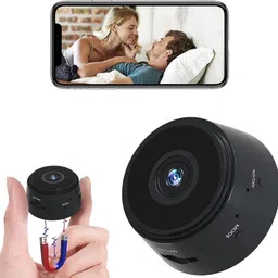 sifa tech CAMCARE Mini Wi-Fi FULL HD720P-1080P Wireless Magnet Camera Motion Camera Audio and Video Live Feed with Wireless Recorded Magnet Cam with Night Vision and Motion Detection Maximum 64 GB SD Support image 1