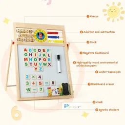 pepstter Writing Board - Educational Toy for Kids, Best Magnetic Drawing Board For Kids image 5
