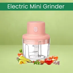 queryzen Mini Rechargeable Chopper, Electric Chopper for Onion, Garlic and VegetableB338 Electric Vegetable & Fruit Chopper-picture-28