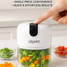 objekt by objekt Mini Chopper Electric Vegetable Chopper image 3