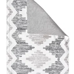 BLANC9 Grey Printed Pure Cotton Table Runners image 4